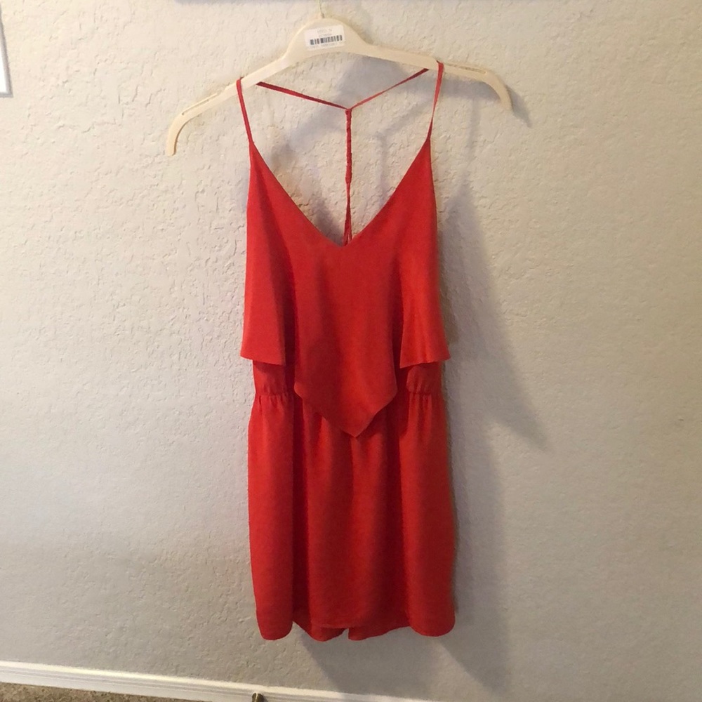Coral Rory Beca dress-100% Silk